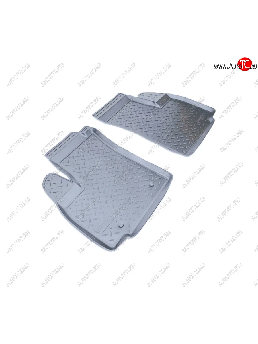 Коврики салона Norplast Unidec (передние) Fiat Doblo 223 дорестайлинг (2000-2005) (Цвет: серый)  с доставкой в г. Пермь