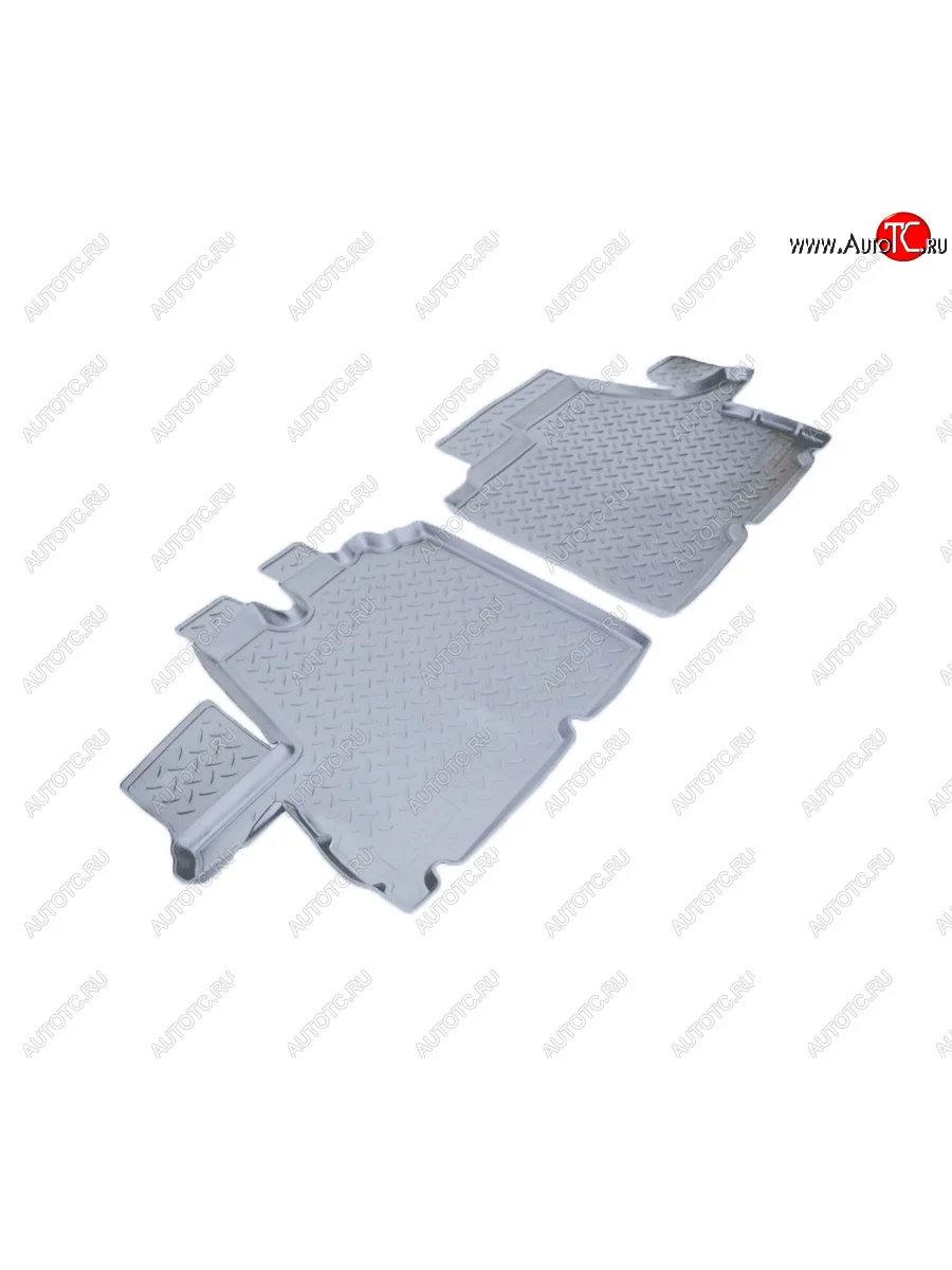 Коврики салона Norplast Unidec (3-хместный) Fiat Ducato 290 (2014-2025) (Цвет: серый)  в Керчи Республика Крым