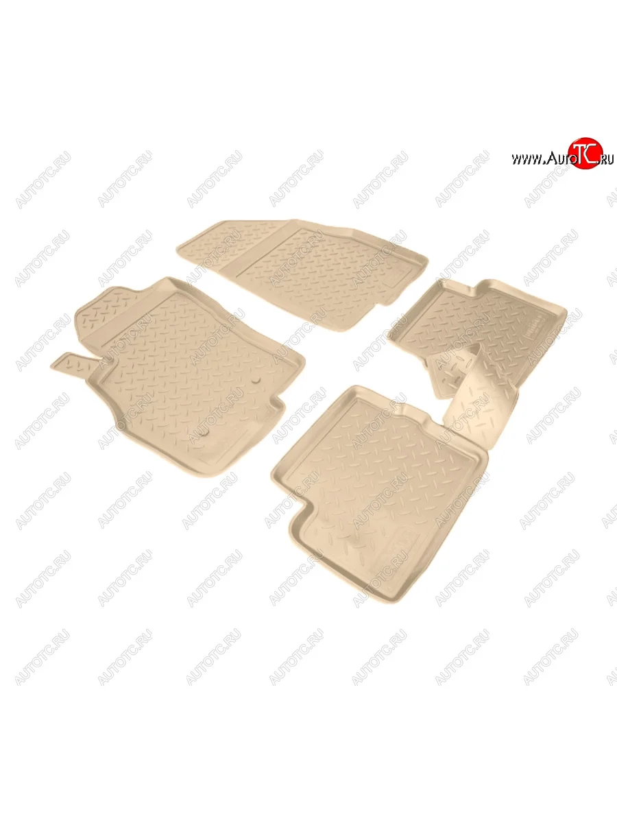 Коврики салона Norplast Unidec Fiat Grande Punto (2005-2012) (Цвет: бежевый)  с доставкой в г. Керчь
