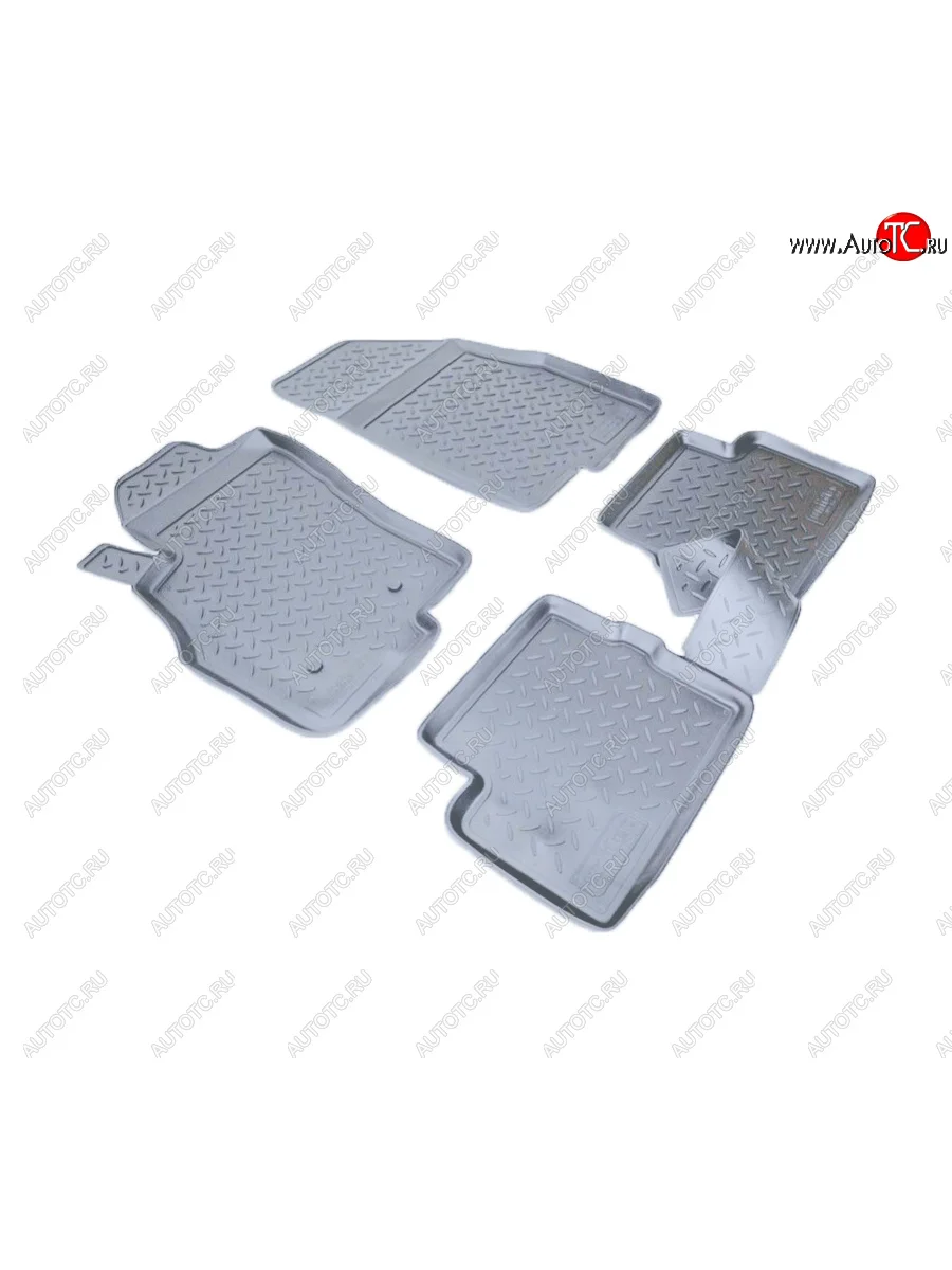 Коврики салона Norplast Unidec Fiat Grande Punto (2005-2012) (Цвет: серый)  с доставкой в г. Керчь