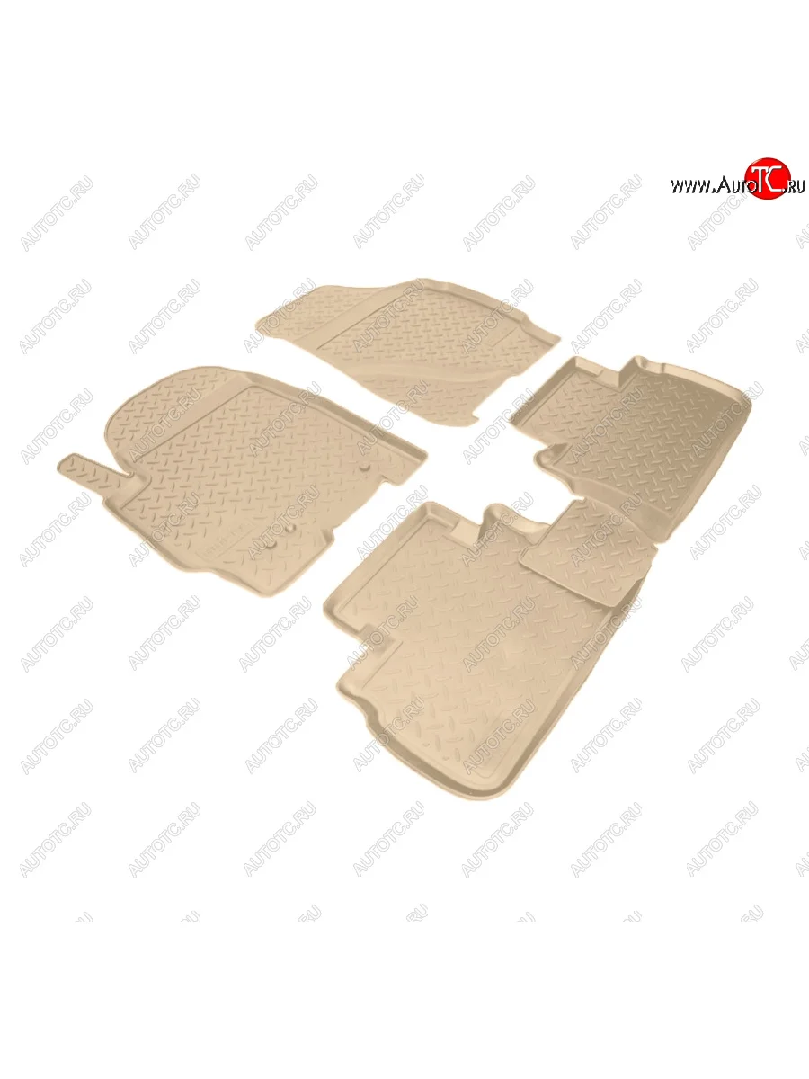 Коврики салона Norplast Unidec Ford Escape 1 рестайлинг (2004-2007) (Цвет: бежевый)  в Керчи Республика Крым