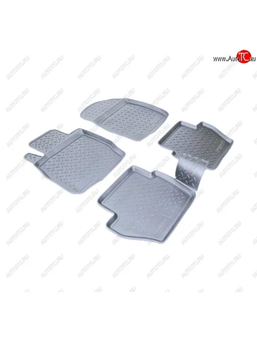 Коврики салона Norplast Unidec Ford Fiesta 6 хэтчбэк 5 дв. дорестайлинг (2008-2012) (Цвет: серый)