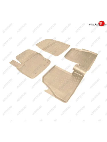 Коврики салона Norplast Unidec Ford Focus 3 универсал дорестайлинг (2010-2015) (Цвет: бежевый)