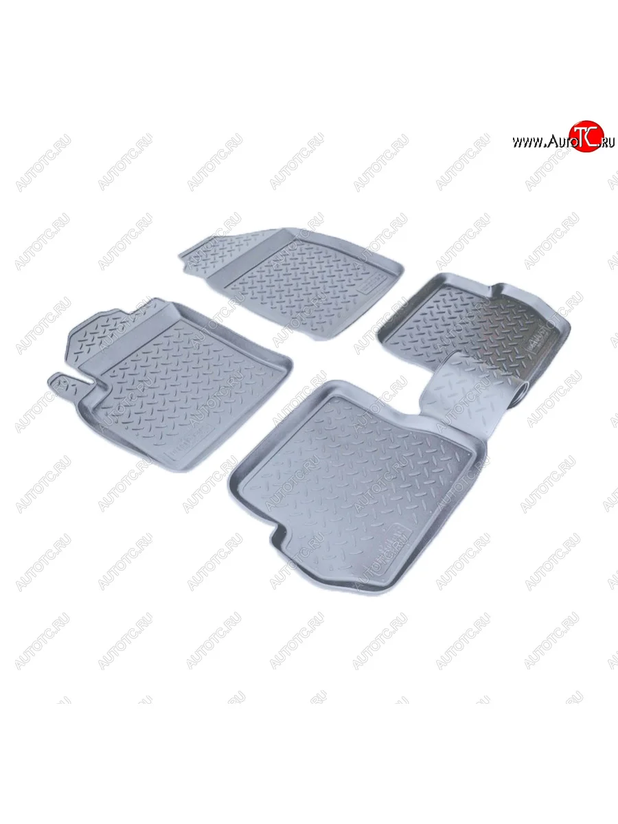 Коврики салона Norplast Unidec Ford Fiesta 5 хэтчбэк 5 дв. рестайлинг (2005-2008) (Цвет: серый)  с доставкой в г. Керчь