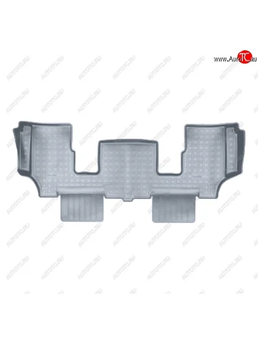 Коврики салона Norplast Unidec (3 ряд) (Цвет: серый) Ford Galaxy CK,CD390 дорестайлинг (2014-2019)