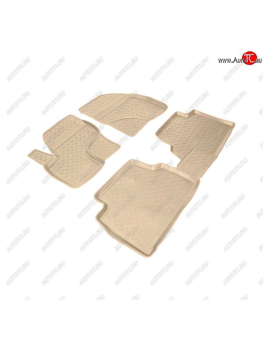 Коврики салона Norplast Unidec Ford Kuga 1 (2008-2013) (Цвет: бежевый)  в Самаре Самарской области