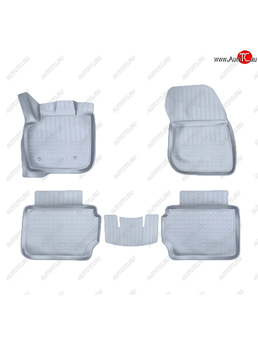 Коврики салона Norplast Unidec Ford Fusion 2  дорестайлинг, седан (2013-2016) (Цвет: серый)  с доставкой в г. Керчь