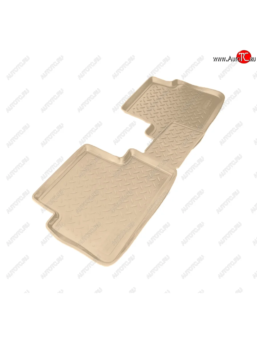 Коврики салона Norplast Unidec (задние) Ford Tourneo Connect 1 1-ый рестайлинг (2007-2009) (Цвет: бежевый)  с доставкой в г. Пермь