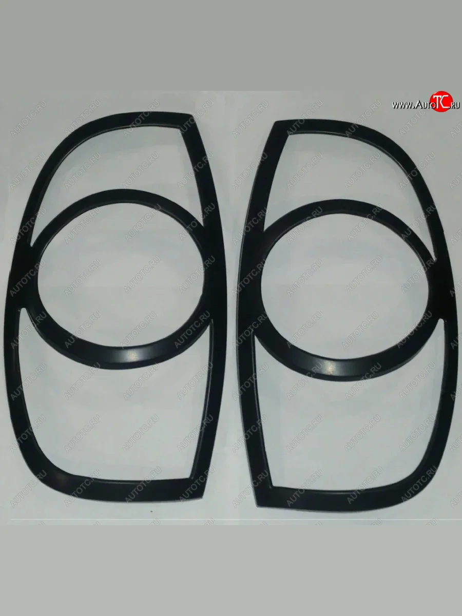Накладки на фонари KURAJ  Лада ВАЗ 2123 (Нива Шевроле) (2002-2008) (Неокрашенные)  в Перми Пермском крае