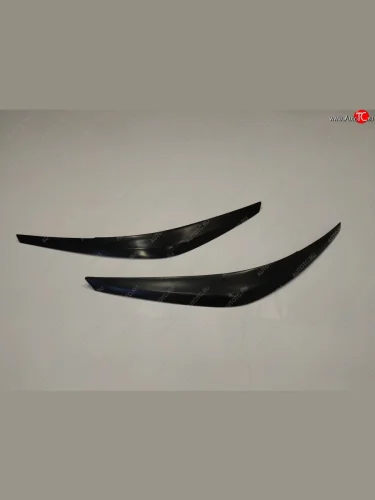 Реснички на фары KURAJ Hyundai Solaris  HCR (2017-2020) седан дорестайлинг