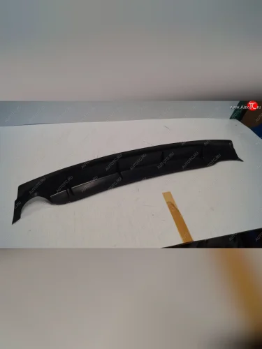 Диффузор на задний бампер KURAJ. (1 трубы) Toyota Camry  XV55 (2014-2018) 1-ый рестайлинг, 2-ой рестайлинг