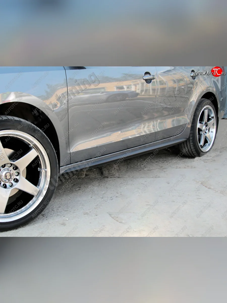 Пороги MV Tuning (Шагрень) Volkswagen Jetta A6 седан дорестайлинг (2011-2015) (Неокрашенные)  в Керчи Республика Крым