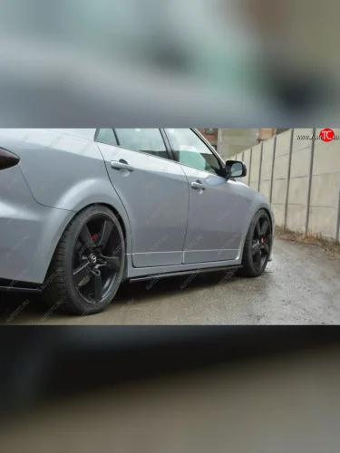 Пороги KURAJ Mazda 6 ( GG,  GG, GY) (2002-2008) лифтбэк дорестайлинг, седан дорестайлинг, универсал дорестайлинг, лифтбэк рестайлинг, седан рестайлинг, универсал рестайлинг