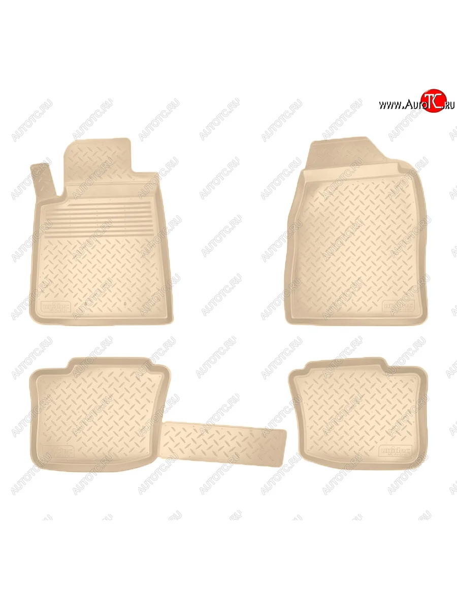 Коврики салона Norplast Unidec ГАЗ Волга Сайбер (2008-2010) (Цвет: бежевый)  в Воронеже Воронежской области