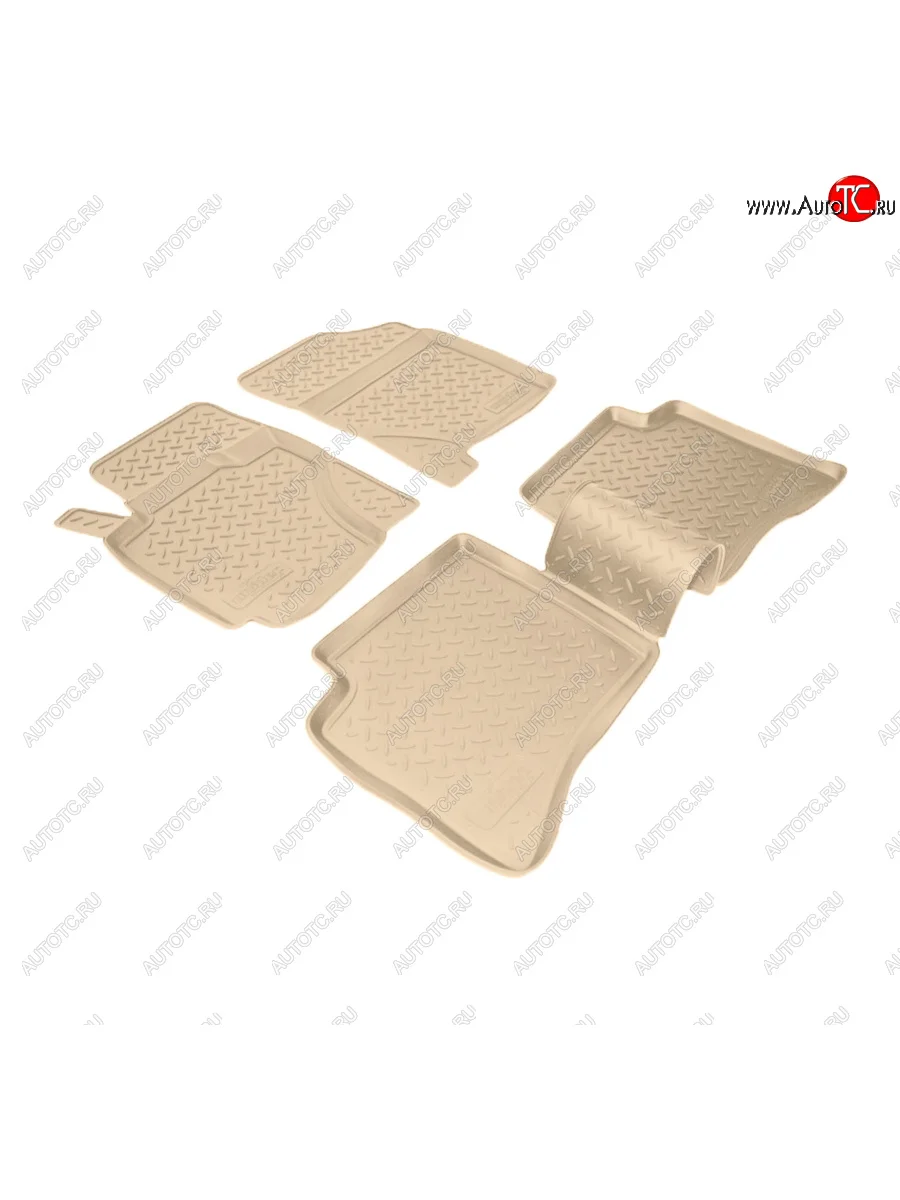 Коврики салона Norplast Unidec Geely MK (2006-2015) (Цвет: бежевый)  с доставкой в г. Керчь