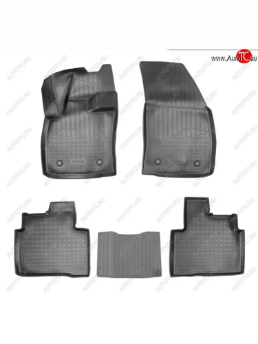 Коврики салона Norplast Unidec (Цвет: черный) Geely Tugella FY11,HPBA4 рестайлинг (2022-2025)
