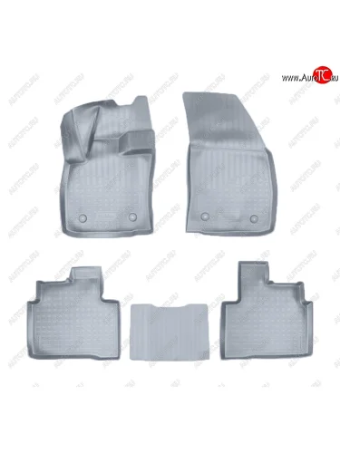 Коврики салона Norplast Unidec (Цвет: серый) Geely Tugella FY11,HPBA4 рестайлинг (2022-2025)
