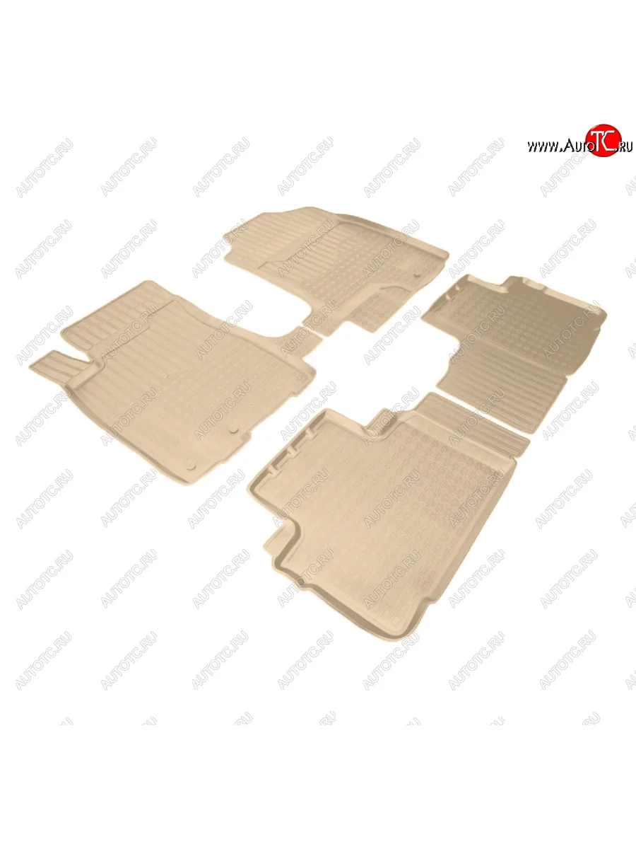 Коврики салона Norplast Unidec Great Wall Hover H6 (2012-2016) (Цвет: бежевый)  в Перми Пермском крае