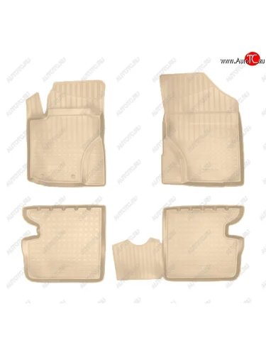 Коврики салона Norplast Unidec (Цвет: бежевый) Great Wall Hover M4 (2012-2016)