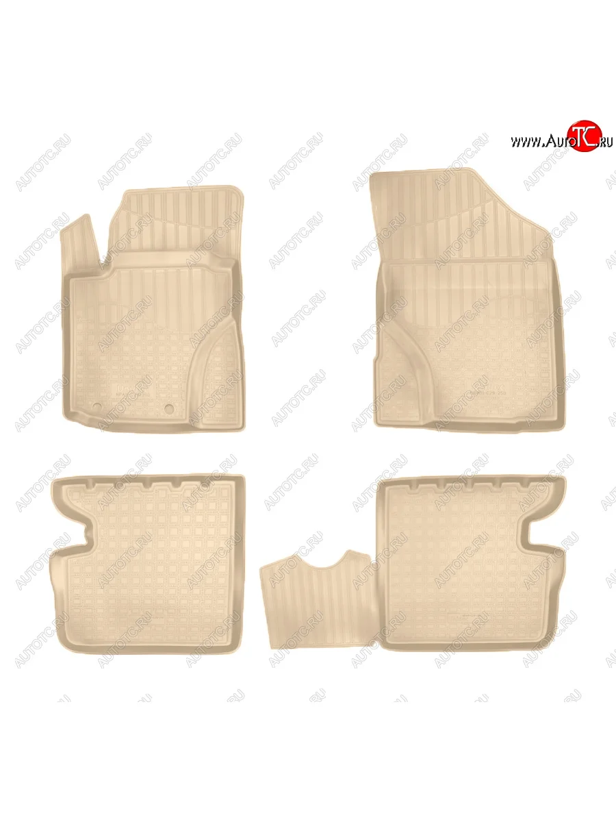 Коврики салона Norplast Unidec Great Wall Hover M4 (2012-2016) (Цвет: бежевый)  в Керчи Республика Крым