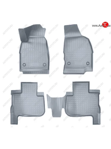 Коврики салона Norplast Unidec (Цвет: серый) Great Wall Wingle 7 пикап (2018-2023)