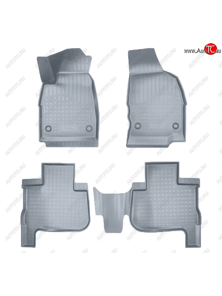 Коврики салона Norplast Unidec Great Wall Wingle 7 пикап (2018-2023) (Цвет: серый)  в Керчи Республика Крым
