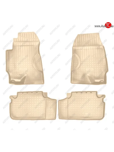 Коврики салона Norplast Unidec (Цвет: бежевый) Haima 7 S3 (2013-2016)