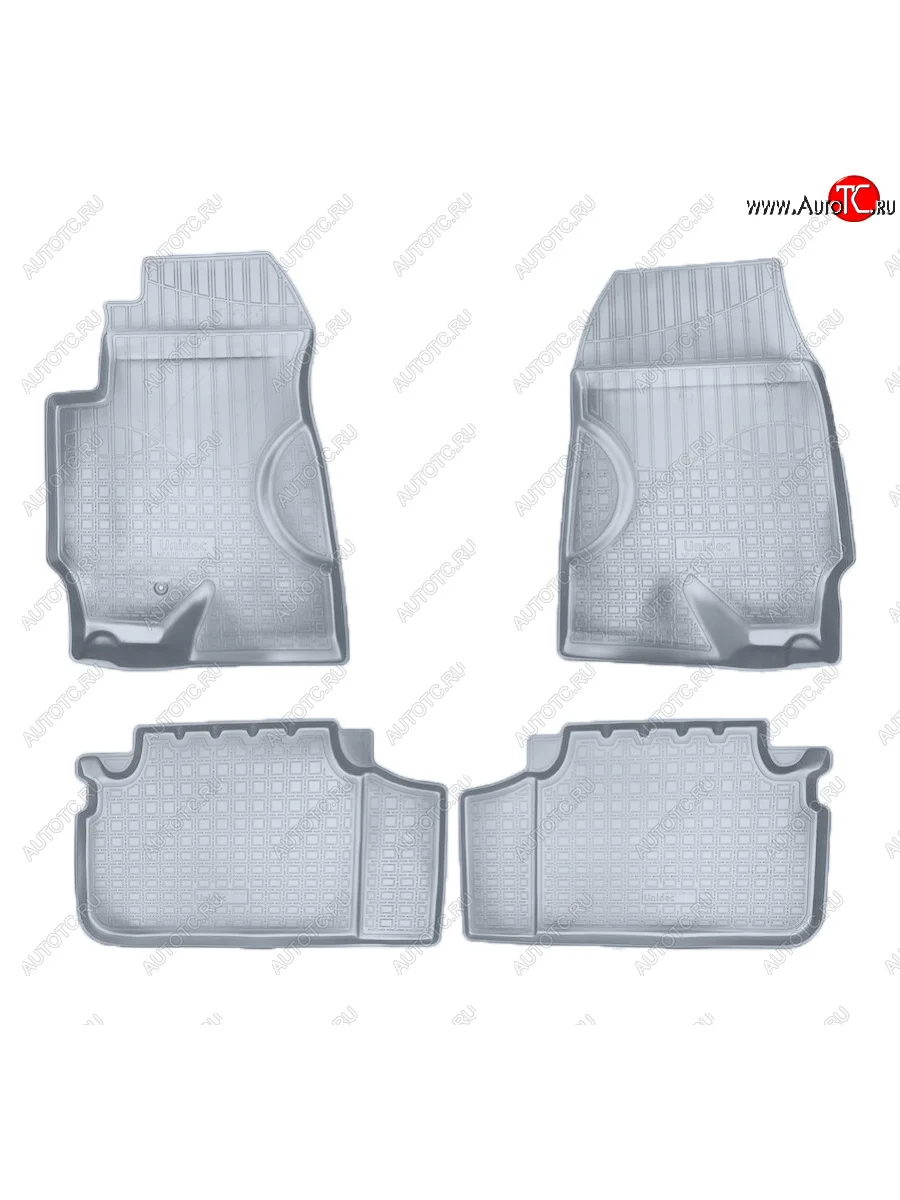 Коврики салона Norplast Unidec Haima 7 S3 (2013-2016) (Цвет: серый)  в Керчи Республика Крым