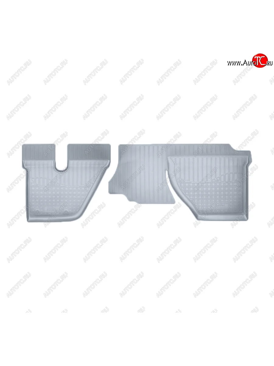 Коврики салона Norplast Unidec Hino 300 (2010-2025) (Цвет: серый)  в Перми Пермском крае