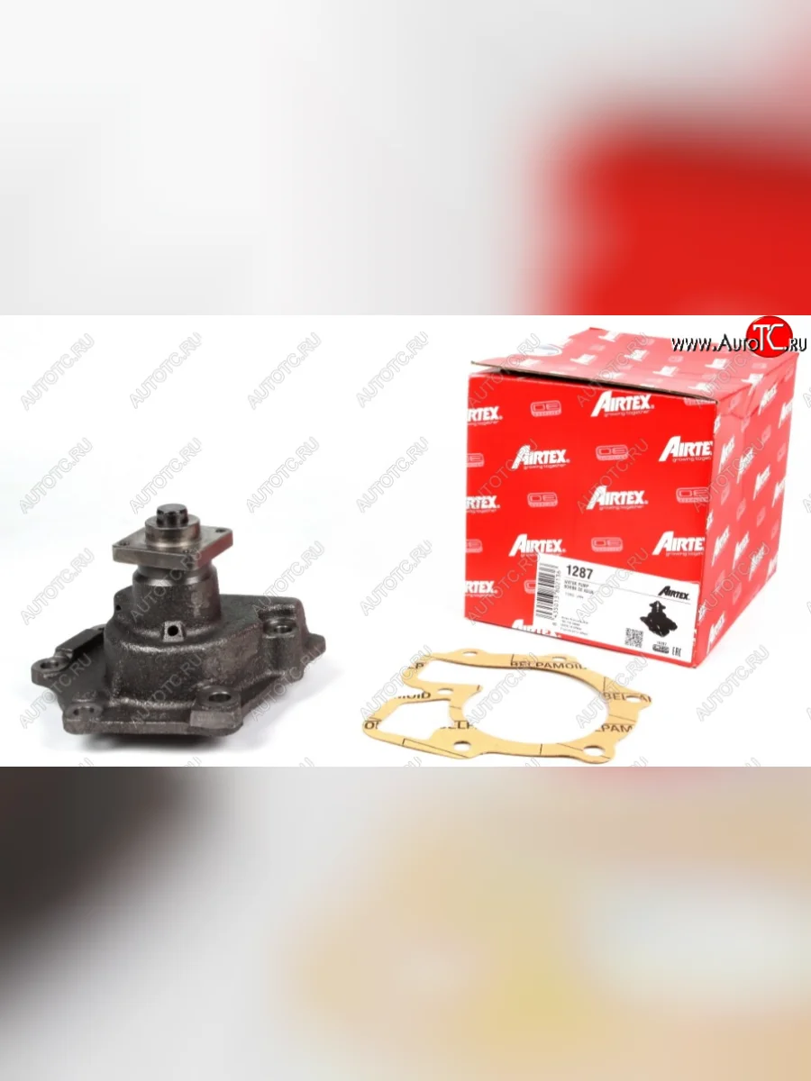 Водяной насос (помпа) AIRTEX Ford Transit цельнометаллический фургон дорестайлинг (1986-1991)  в Керчи Республика Крым