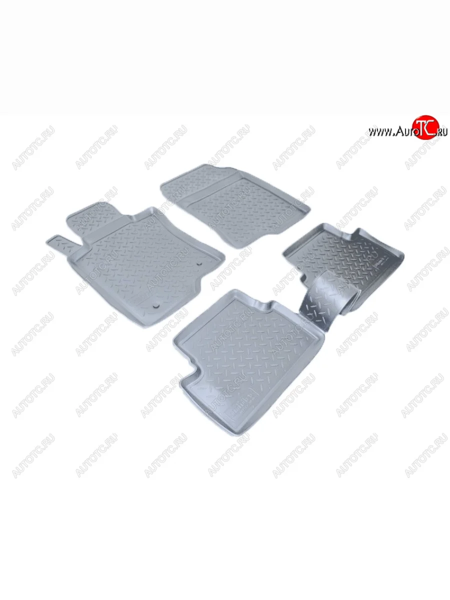 Коврики салона Norplast Unidec Honda Accord 8 CU седан дорестайлинг (2008-2011) (Цвет: серый)  в Керчи Республика Крым