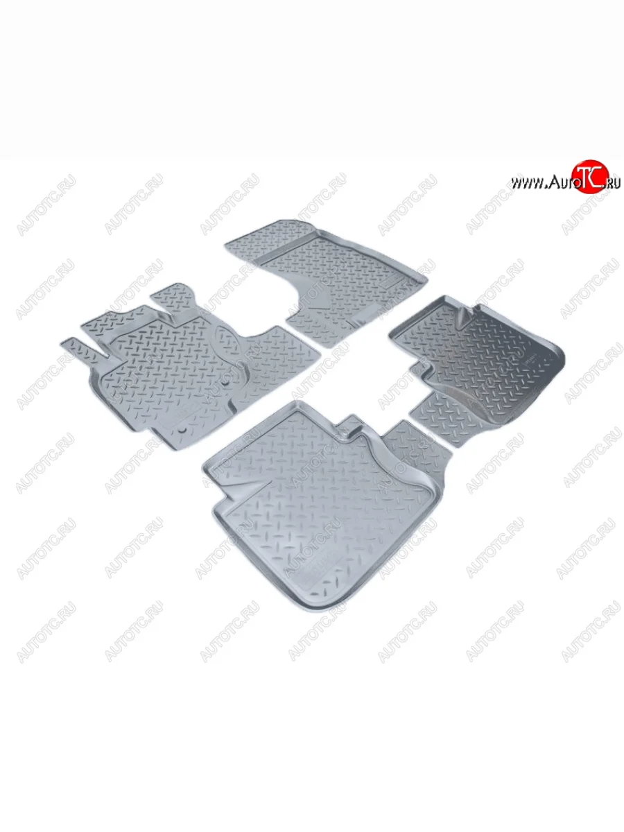 Коврики салона Norplast Unidec (АКПП) Honda CR-V RD1,RD2,RD3  дорестайлинг (1995-1998) (Цвет: серый)  в Перми Пермском крае