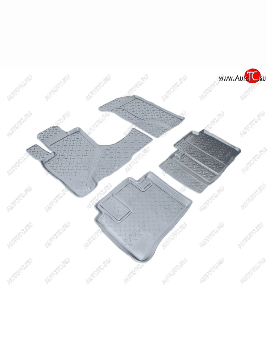 Коврики салона Norplast Unidec (АКП) Honda CR-V RD4,RD5,RD6,RD7,RD9  дорестайлинг (2001-2004) (Цвет: серый)  с доставкой в г. Пермь