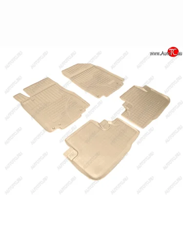 Коврики салона Norplast Unidec (Цвет: бежевый) Honda CR-V RM1,RM3,RM4 дорестайлинг (2012-2015)