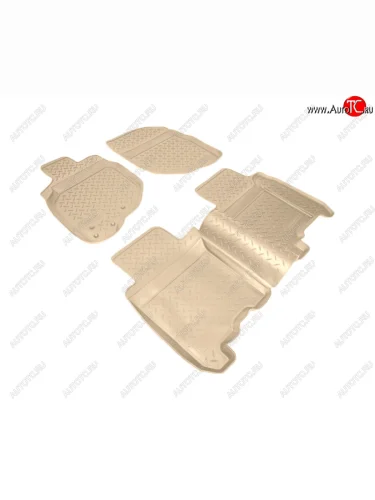 Коврики салона Norplast Unidec (Цвет: бежевый) Honda Jazz (2001-2008)