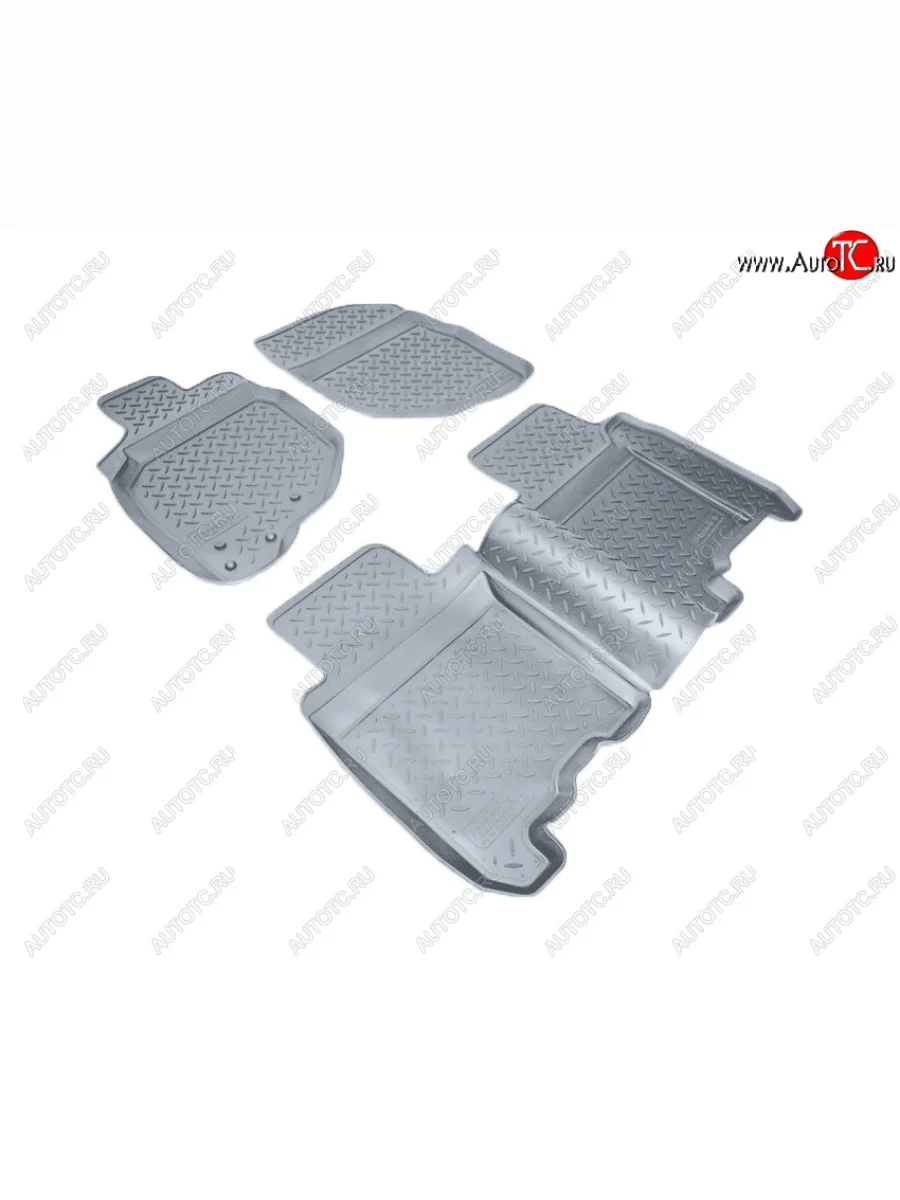 Коврики салона Norplast Unidec Honda Jazz (2001-2008) (Цвет: серый)  в Перми Пермском крае