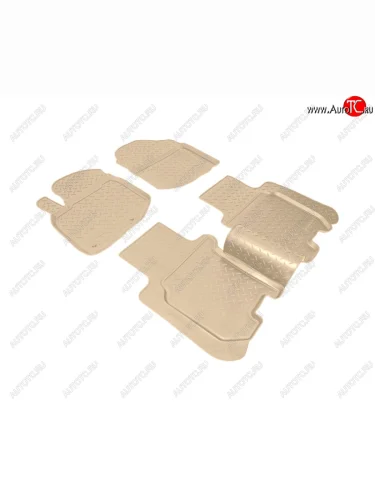 Коврики салона Norplast Unidec (Цвет: бежевый) Honda Jazz (2008-2015)