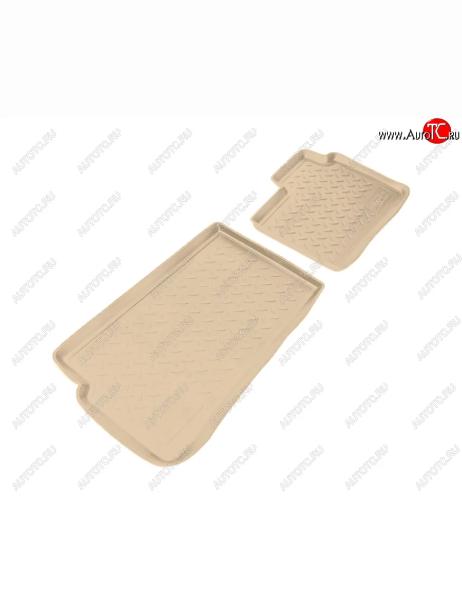 Коврики салона Norplast Unidec (3 ряд) Honda Pilot YF4 дорестайлинг (2008-2011) (Цвет: бежевый)  с доставкой в г. Керчь