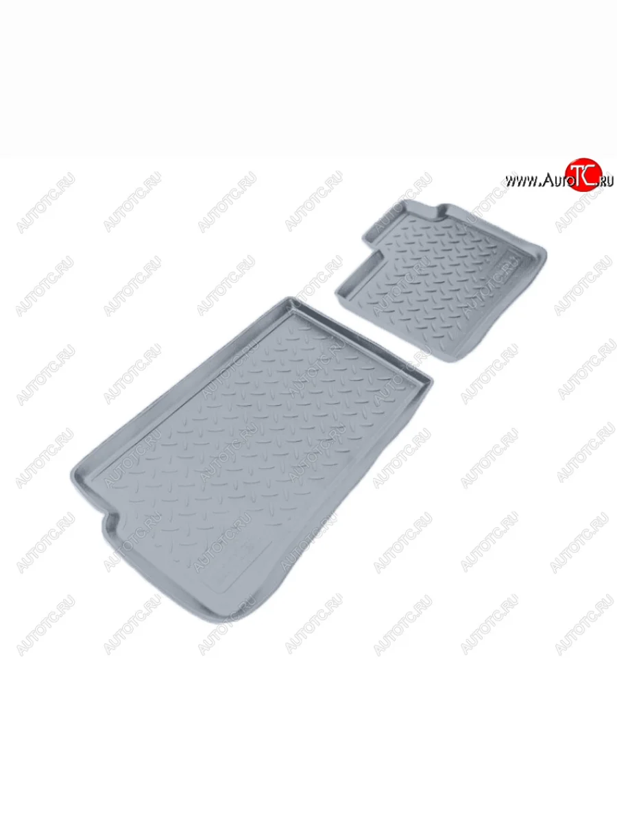 Коврики салона Norplast Unidec (3 ряд) Honda Pilot YF4 дорестайлинг (2008-2011) (Цвет: серый)  с доставкой в г. Пермь