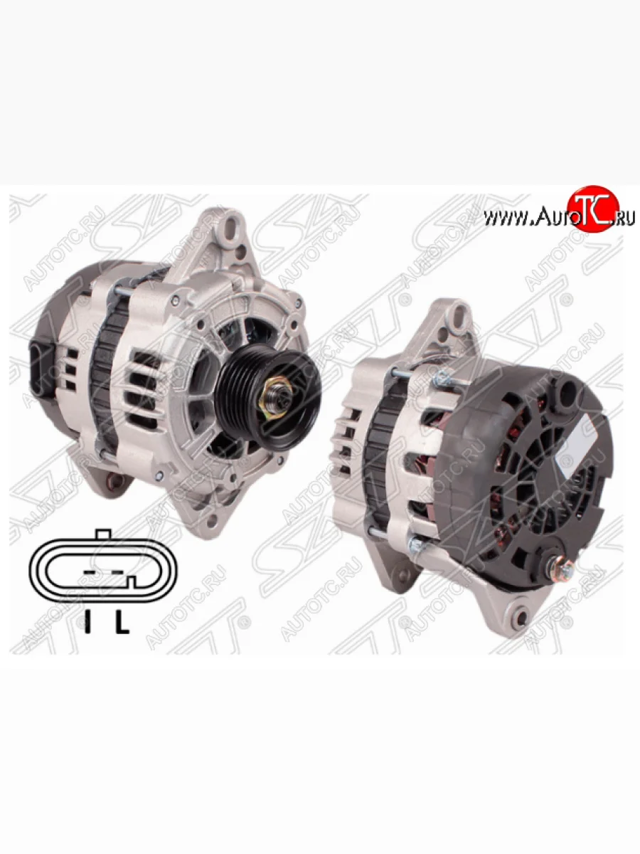 Генератор SAT (12V/85A) Chevrolet Lacetti хэтчбек (2002-2013)  в Керчи Республика Крым