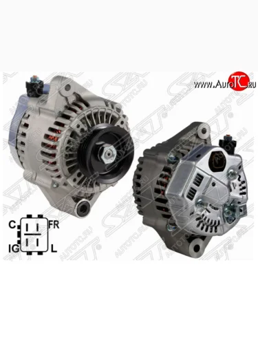 Генератор SAT (12V/95A) Honda CR-V RD4,RD5,RD6,RD7,RD9  дорестайлинг (2001-2004)