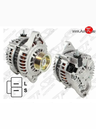 Генератор SAT (12V/80A) Nissan Sunny B15 (1998-2004)