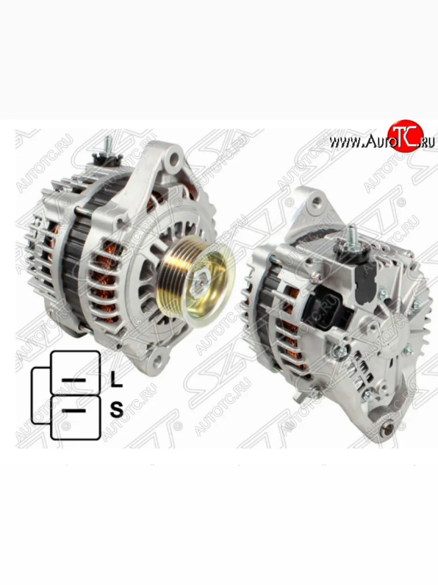 Генератор SAT (12V/80A) Nissan Sunny B15 (1998-2004)  с доставкой в г. Керчь