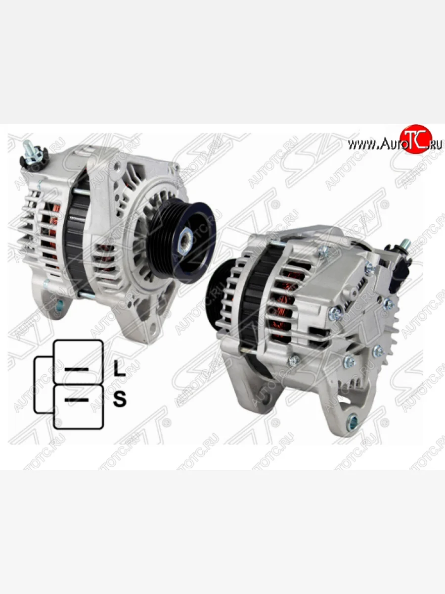 Генератор SAT (12V/90A) Nissan Primera 2 P11 универсал рестайлинг (1999-2003)  в Керчи Республика Крым