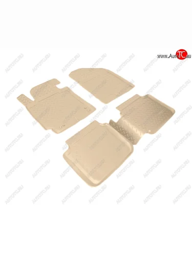 Коврики салона Norplast Unidec (Цвет: бежевый) Hyundai Elantra MD дорестайлинг (2010-2013)