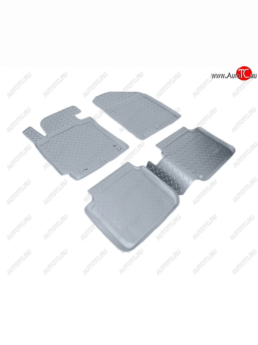 Коврики салона Norplast Unidec Hyundai Elantra MD дорестайлинг (2010-2013) (Цвет: серый)  в Керчи Республика Крым