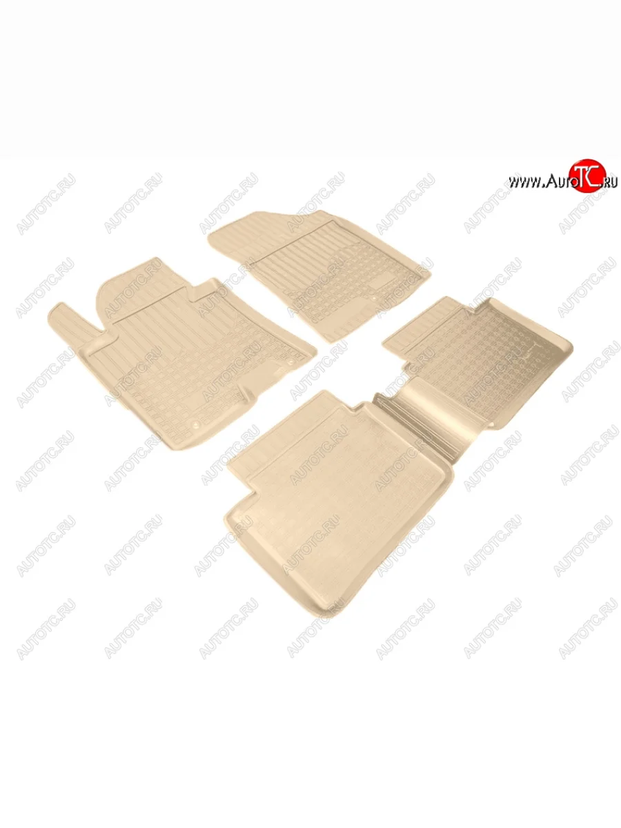Коврики салона Norplast Unidec Hyundai I40 1 VF дорестайлинг седан (2011-2015) (Цвет: бежевый)  с доставкой в г. Керчь