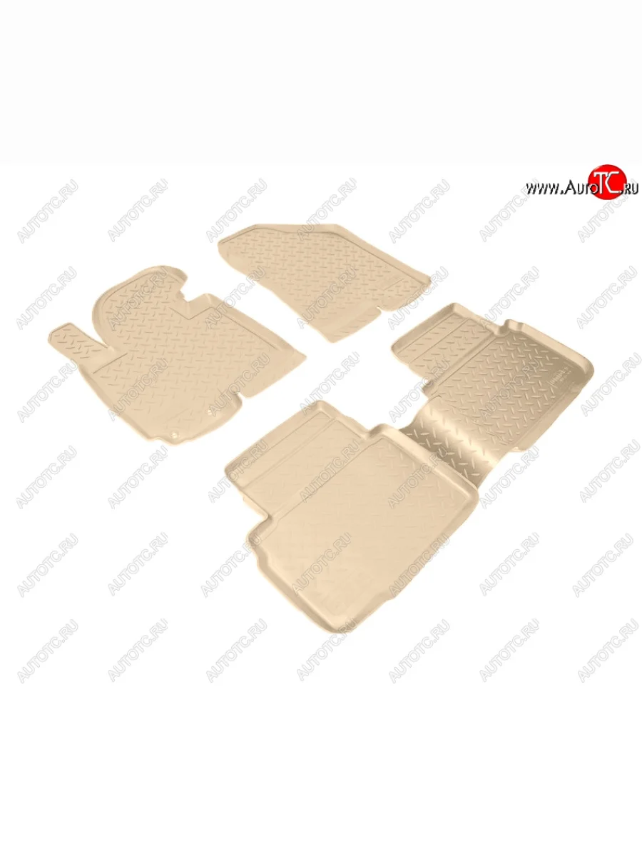 Коврики салона Norplast Unidec Hyundai IX35 LM дорестайлинг (2009-2013) (Цвет: бежевый)  в Перми Пермском крае