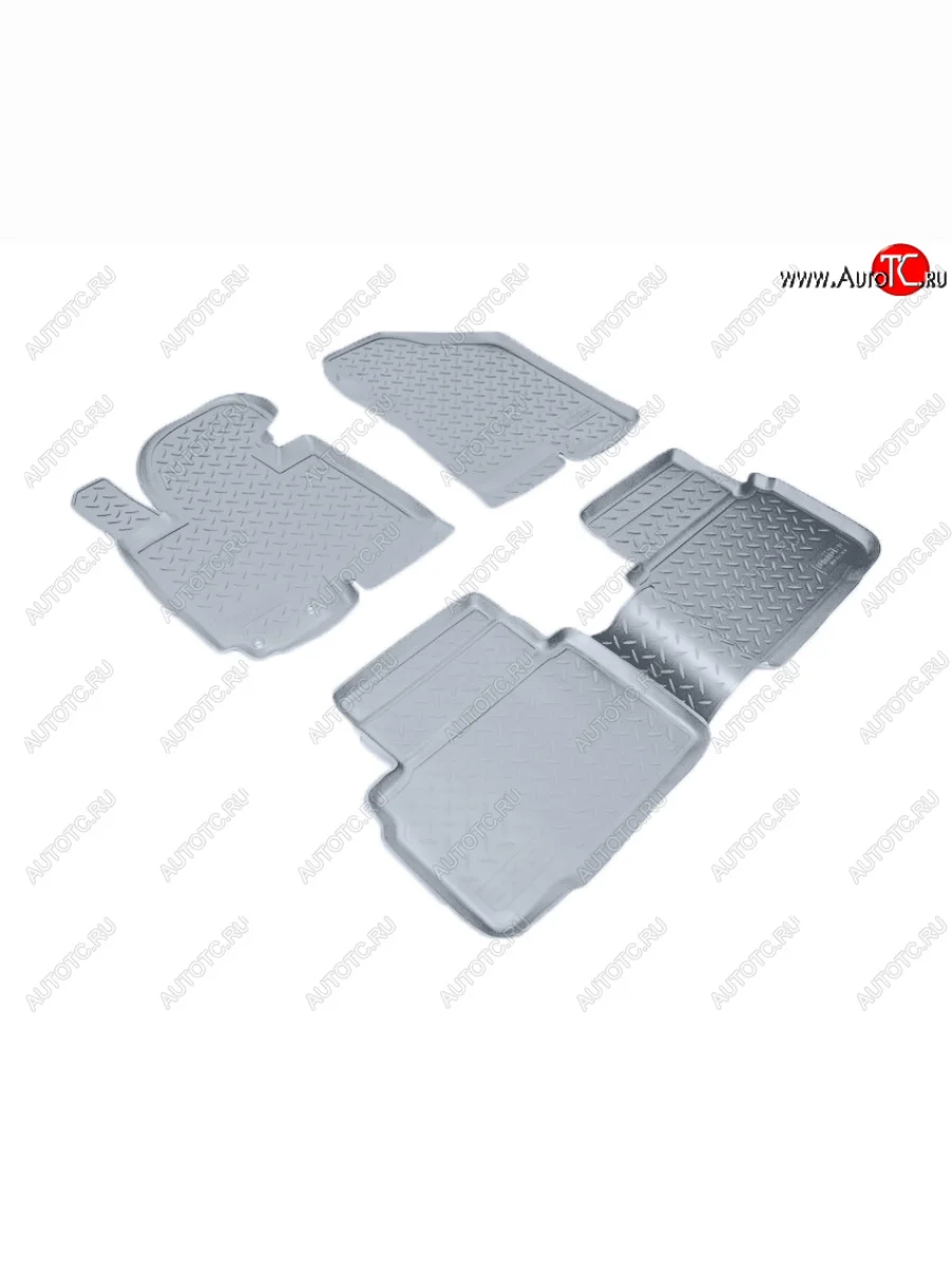 Коврики салона Norplast Unidec Hyundai IX35 LM дорестайлинг (2009-2013) (Цвет: серый)  в Перми Пермском крае