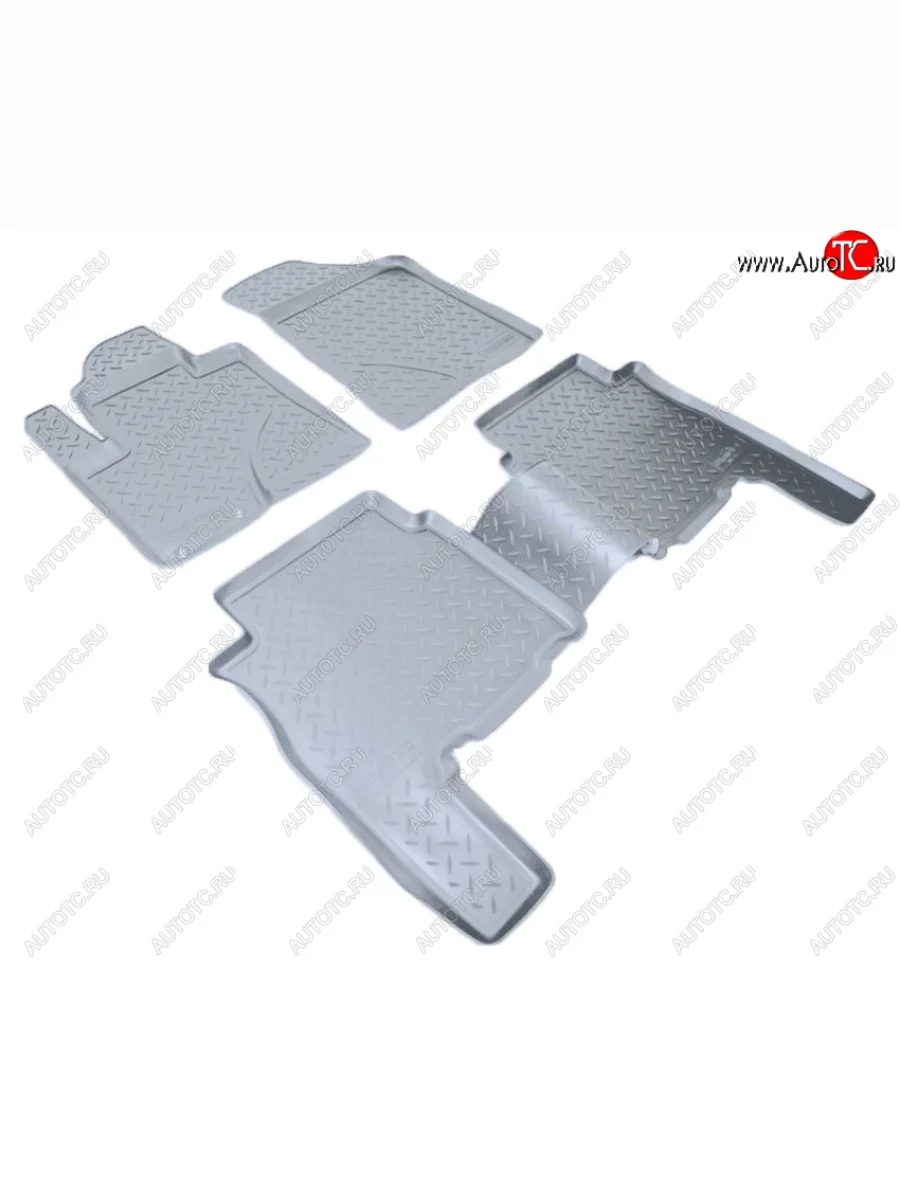 Коврики салона Norplast Unidec Hyundai Santa Fe CM рестайлинг (2009-2012) (Цвет: серый)  в Керчи Республика Крым